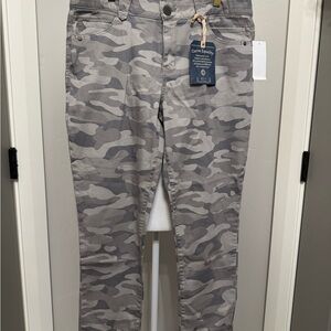 NWT Democracy Gray and Black Pants